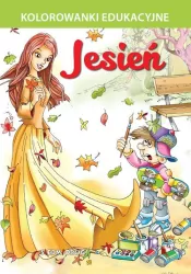 Jesień - kolorowanka edukacyjna