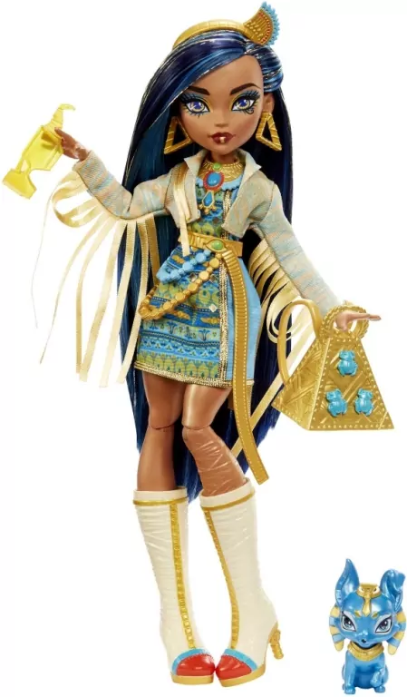 Mattel. Monster High Lalka Cleo de Nile HHK54 - tantis.pl
