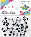 Oczy bez kleju i rzęs 18mm 80szt - tantis.pl