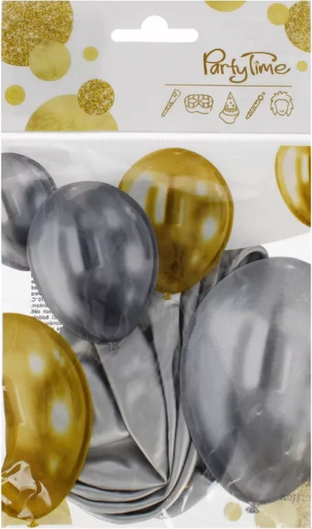 Balony Celebrate! srebrne 30cm - tantis.pl