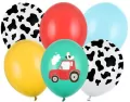 Balony Farma 30cm 6szt - tantis.pl
