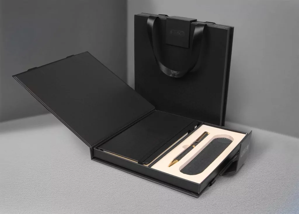 Długopis + notes Premium czarny - tantis.pl