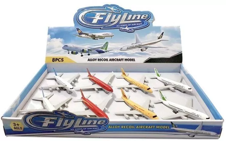 Samolot Flyline Jet pull back mix - tantis.pl