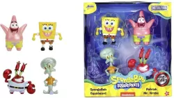 Jada SpongeBob Metal fig 4-pak 6,5cm