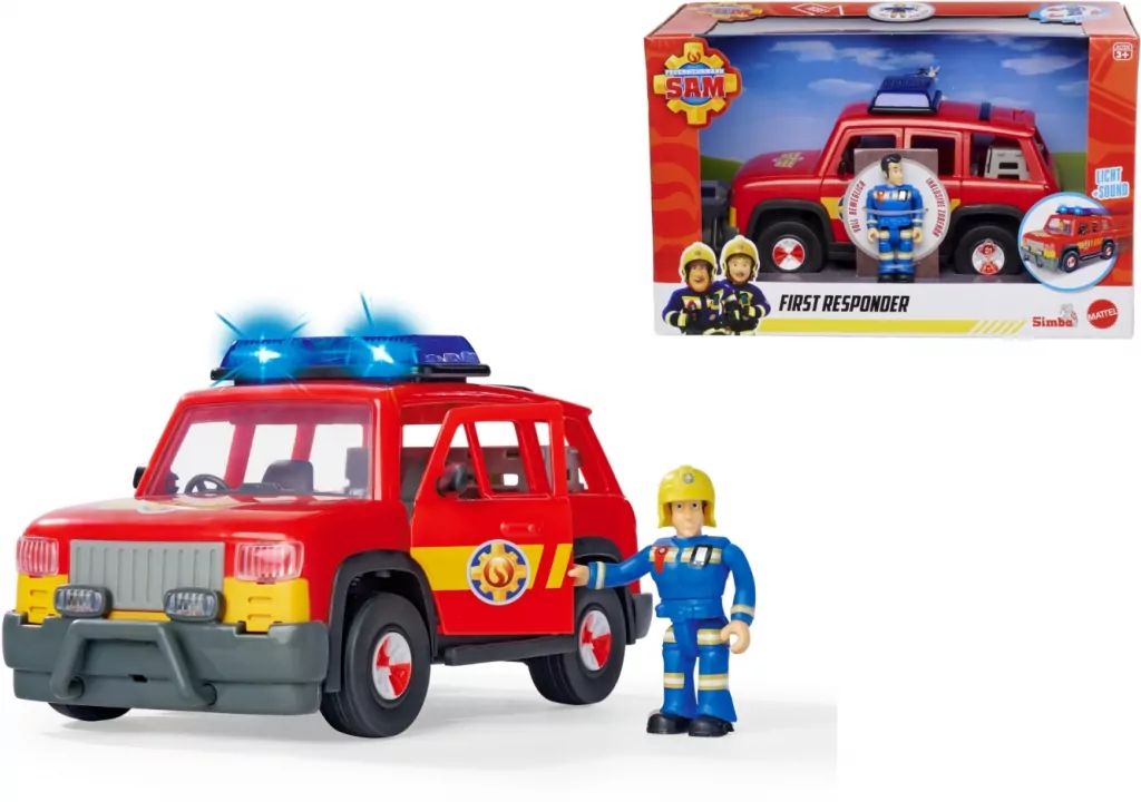 Strażak Sam Jeep 4x4 pierwsza pomoc - tantis.pl