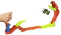 Hot Wheels Monster Trucks Mega skok Nokaut węża - tantis.pl
