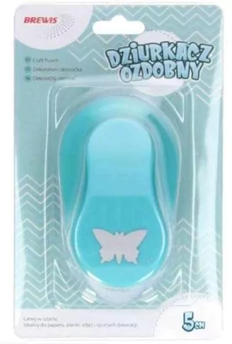Dziurkacz ozdobny 5cm motyl  MIX - tantis.pl