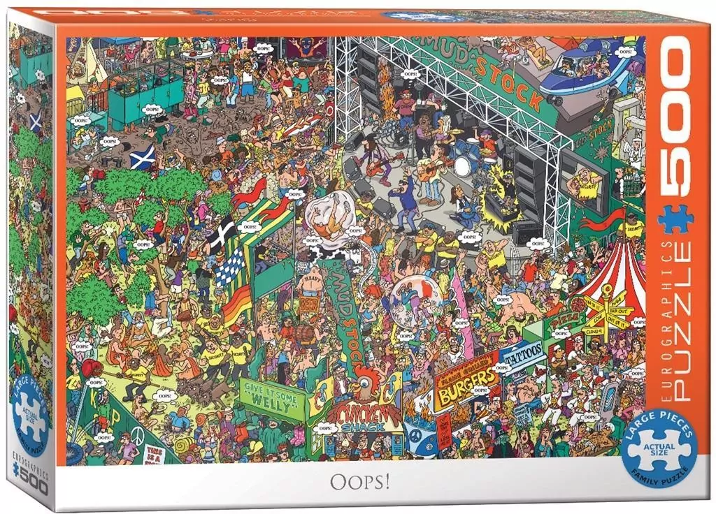 Puzzle 500 Oops! XXL - tantis.pl