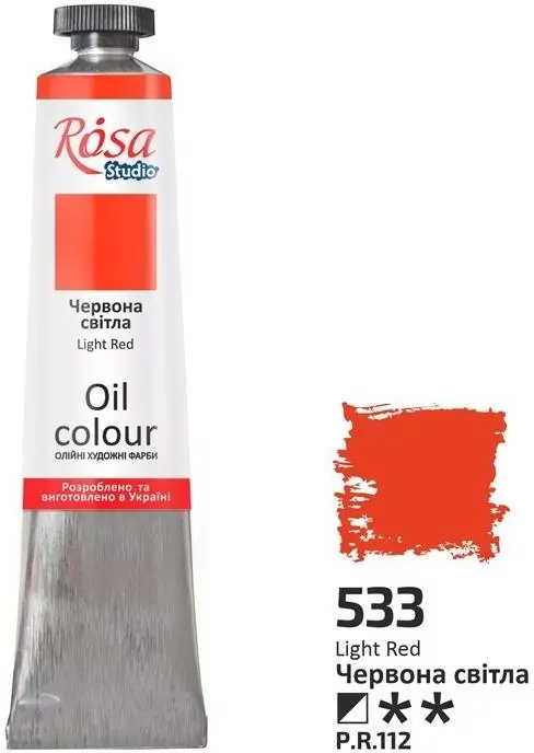 Farba olejna red light 533 45ml - tantis.pl