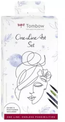 Zestaw One Line Art. Do rysunku jedną kreską 9el