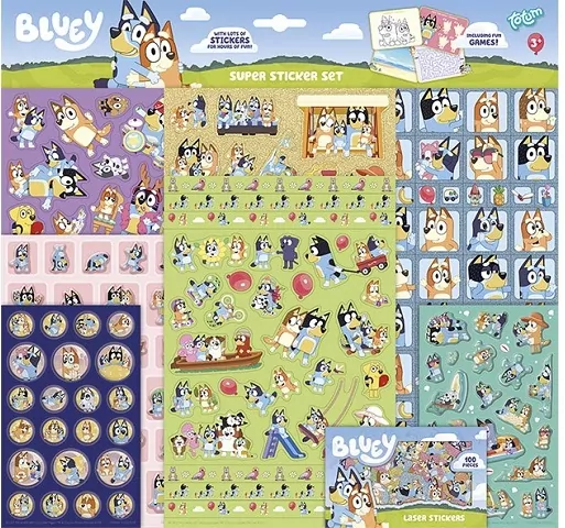 CCG BLUey super naklejki 8arkuszy TT290099 90099 - tantis.pl