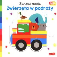 Zwierzęta w podróży. Pierwsze puzzle. Akademia Mądrego Dziecka - tantis.pl