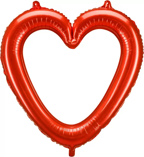 Balon Foliowy W Kształcie Serca Na Walentynki - tantis.pl