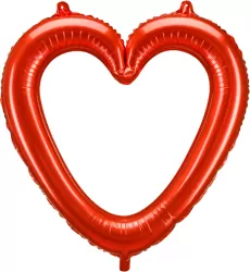 Balon Foliowy W Kształcie Serca Na Walentynki