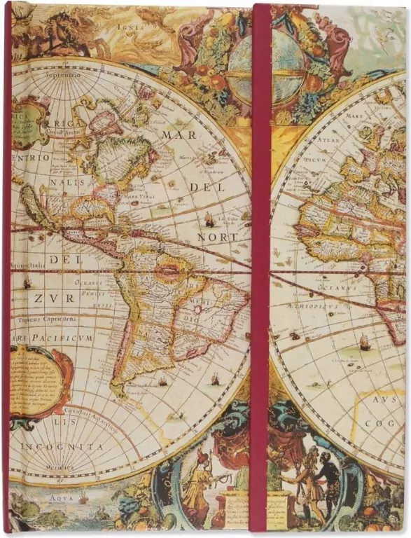 Notatnik zamykany Stary Świat - tantis.pl