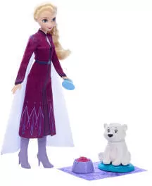 Disney Frozen Lalka Elsa + Baby Bear - tantis.pl