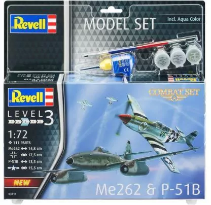 Cobi. Model Set Messerschmitt Me262/P-51B Mustang - tantis.pl