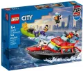 LEGO® City Fire. Łódź strażacka. 60373 - tantis.pl