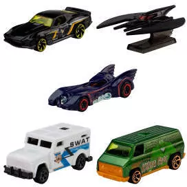 HW SAMOCHODZIK 5-PAK SERIA BATMAN MIX JLN10 WB12 - tantis.pl