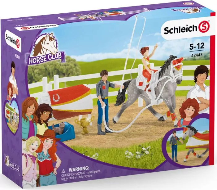Schleich. Horse Club. Zestaw do woltyżerki Mii - tantis.pl