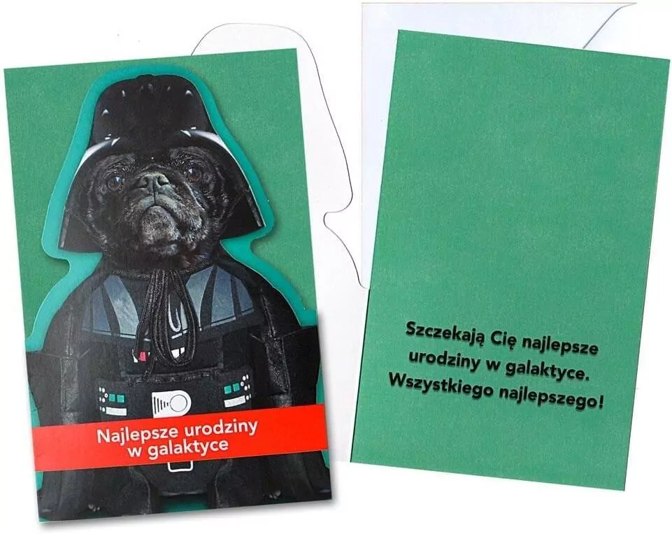 Karnet. Urodziny. Star Wars - tantis.pl