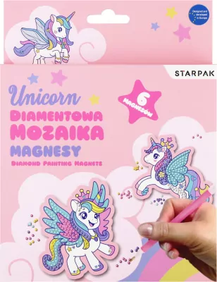 Diamentowa Mozaika Unicorn