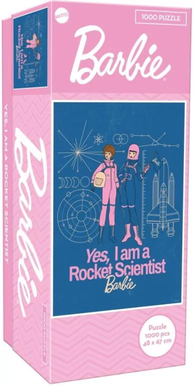 Puzzle 1000 Barbie Rocket Scientist - tantis.pl