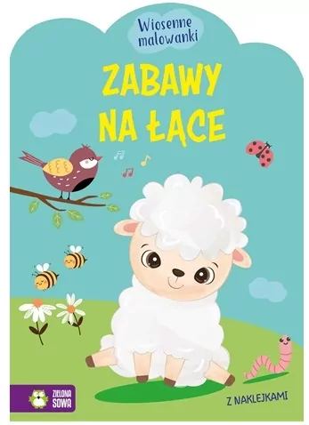 Wiosenne malowanki. Zabawy na łące - tantis.pl