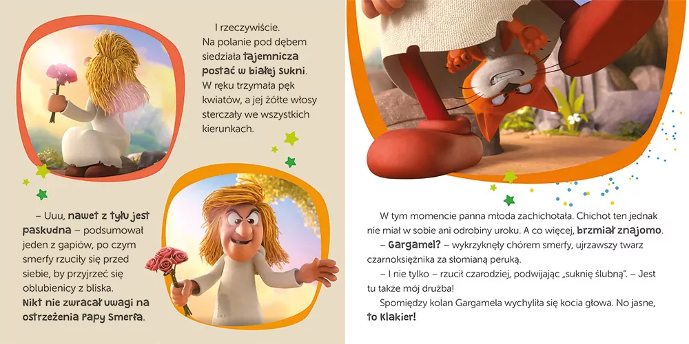 Sensacyjny temat. Moja czytanka. Smerfy - tantis.pl