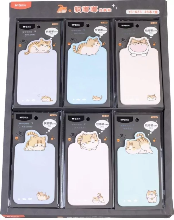 Karteczki samoprzylepne 30K 61x115mm mix - tantis.pl