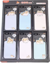 Karteczki samoprzylepne 30K 61x115mm mix