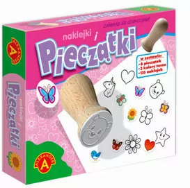 Naklejki i pieczątki. Zabawka dla dziewczynek - tantis.pl