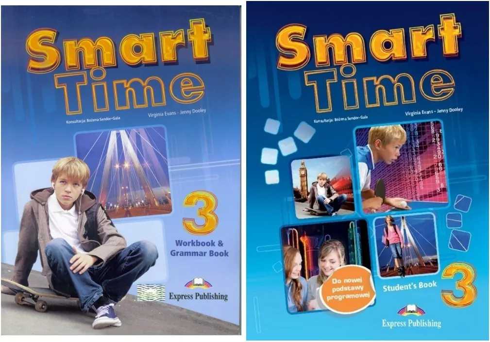 Pakiet: Smart Time 3. Student's Book. Podręcznik do nowej podstawy programowej / Workbook & Grammar Book. Zeszyt ćwiczeń i gramatyka - tantis.pl
