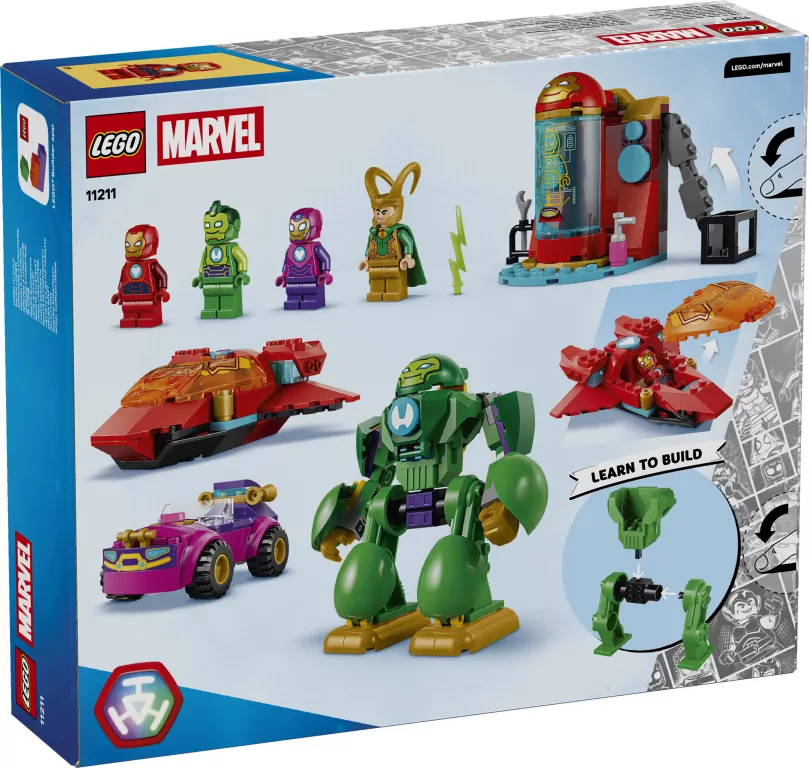 LEGO® Loki kontra drużyna Iron Mana 11211 - tantis.pl