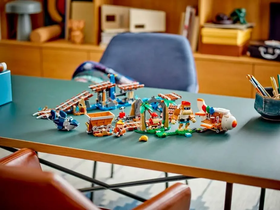 LEGO® Super Mario. Przejażdżka wagonikiem Diddy Konga — zestaw rozszerzający. 71425 - tantis.pl