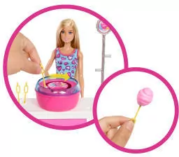Barbie Plażowi Detektywi Stoisko z grą i watą - tantis.pl