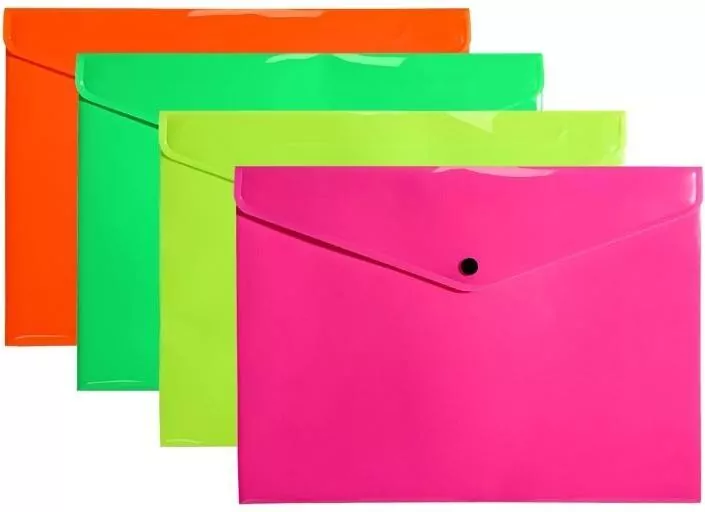 Teczka koperta A4 PP neon - tantis.pl