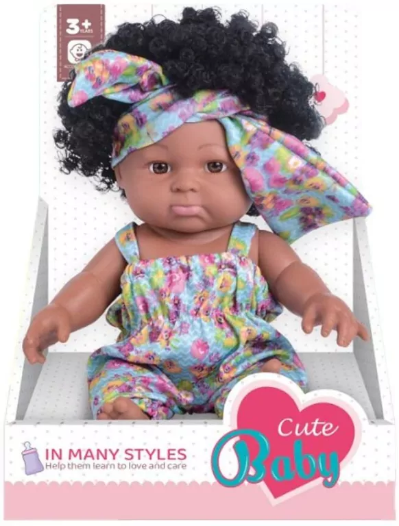 Lalka afroamerykanka 28cm - tantis.pl
