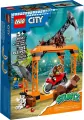 LEGO® City Stunt. Wyzwanie kaskaderskie: atak rekina. 60342 - tantis.pl