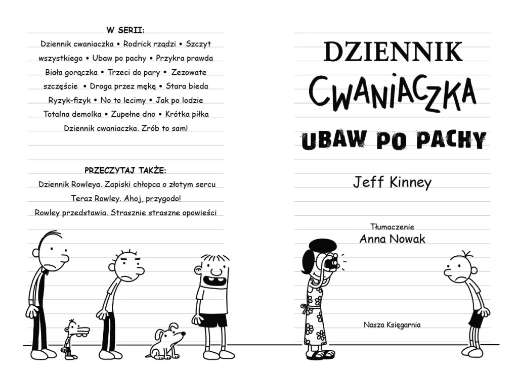Ubaw po pachy. Dziennik cwaniaczka. Tom 4 - tantis.pl