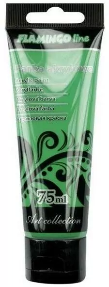 Farba akrylowa 75ml, zielona - tantis.pl