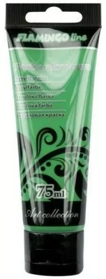 Farba akrylowa 75ml, zielona