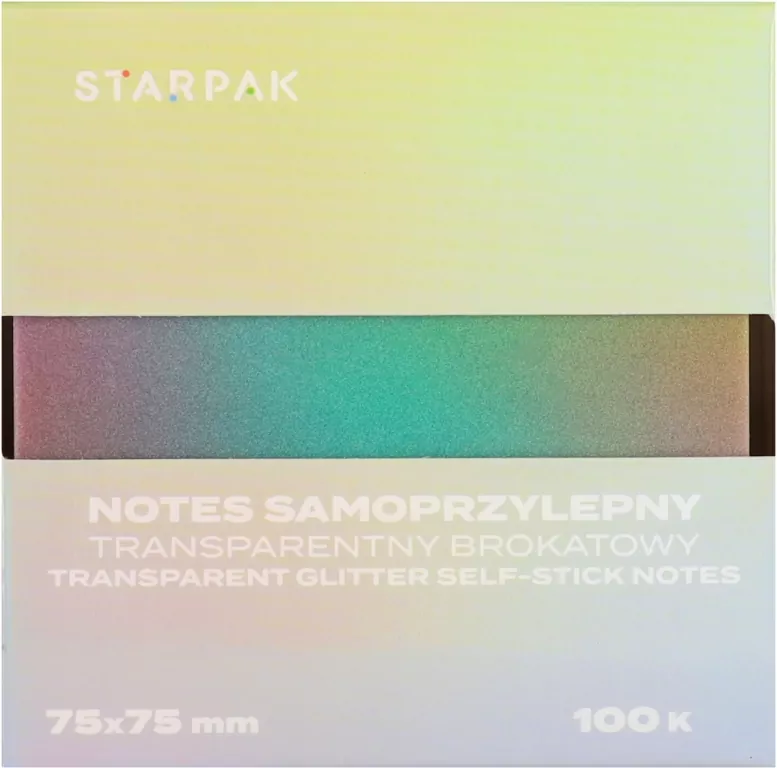NOTES SPRZYL 75X75/100K TRANSP OMBRZIE STK12/360 - tantis.pl
