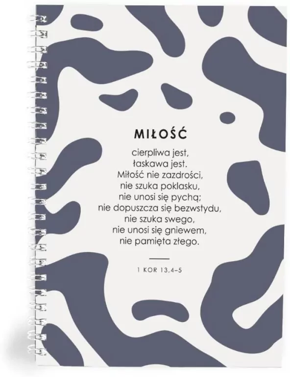 Mój dziennik - Miłość cierpliwa jest - kształty - tantis.pl