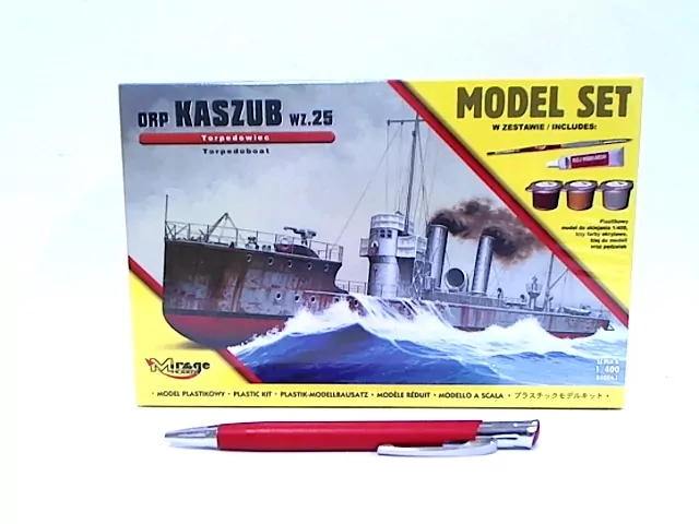 ORP 'Kaszub' 1935 Polski Okręt Torpedowy. Model - tantis.pl