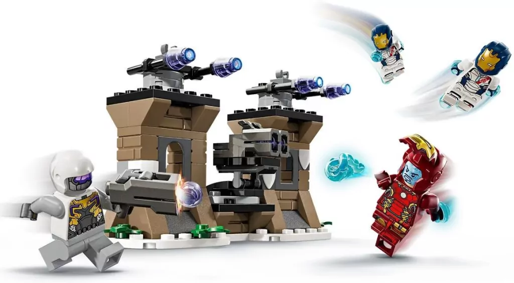 LEGO® Marvel. Iron Man i Iron Legion kontra żołnierz Hydry 76288 - tantis.pl