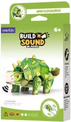 Puzzle 3D. Buduj i słuchaj - Ankylozaur