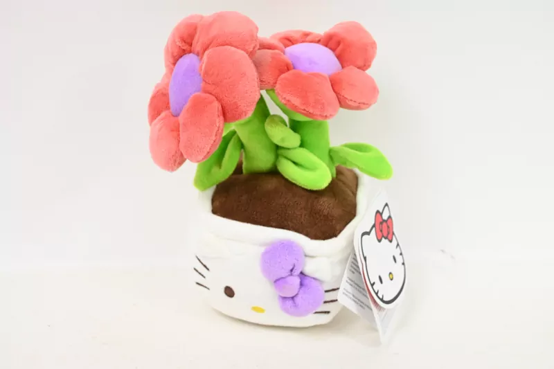 Hello Kitty - plusz Doniczka kwiatki 20cm - tantis.pl