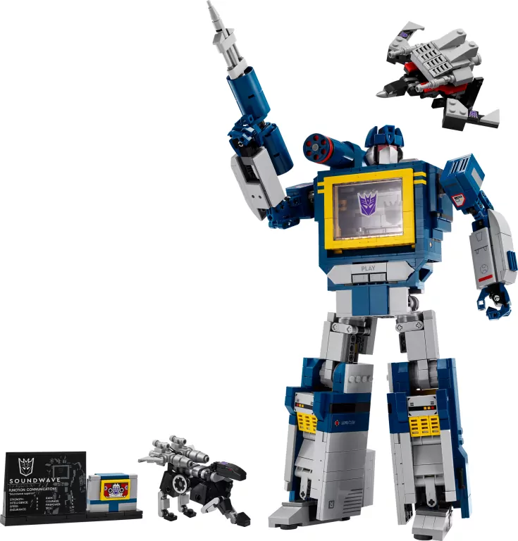 LEGO® Transformers: Soundwave 10358 - tantis.pl