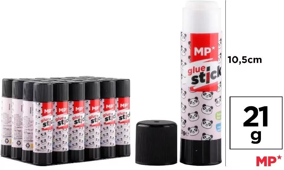 Klej w sztyfcie 21g MP. 24 sztuki - tantis.pl